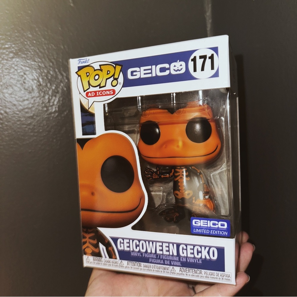 Geicoween Gecko funko pop!